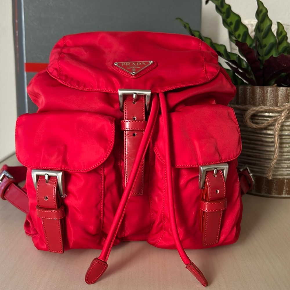 Prada Nylon Backpack - Like New.